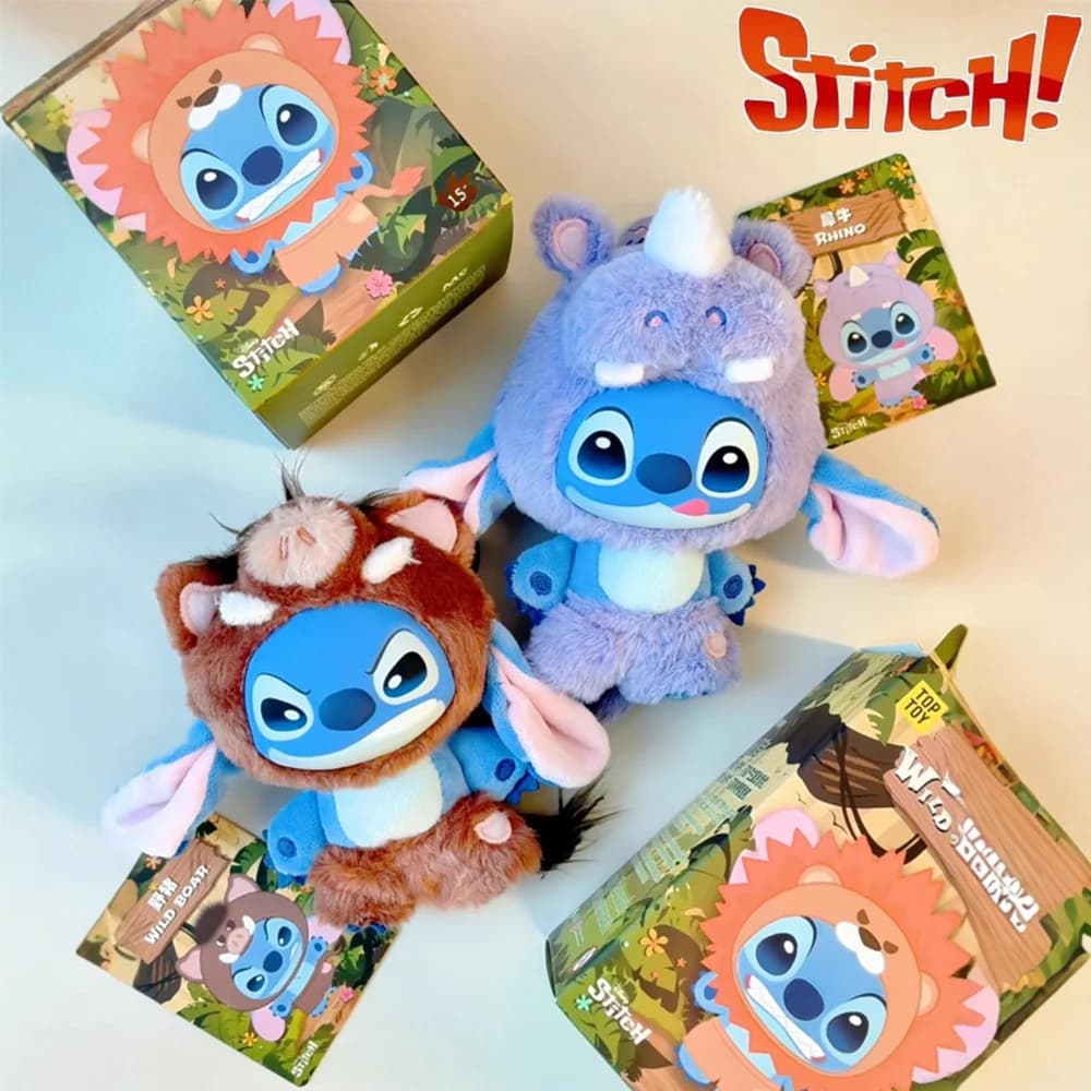 Hot Sale: Ciondolo Mystery Box Serie Animali Stitch - Bambola di Peluche Carina, Giocattolo a Sorpresa, Regalo di Natale per Bambini e Fidanzate