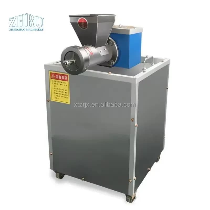 Compact 1000 Kg Gluten-Free Pasta Maker Machine for Italian Style Macaroni Noodle Line with Motor and Long Spaghetti Instant
