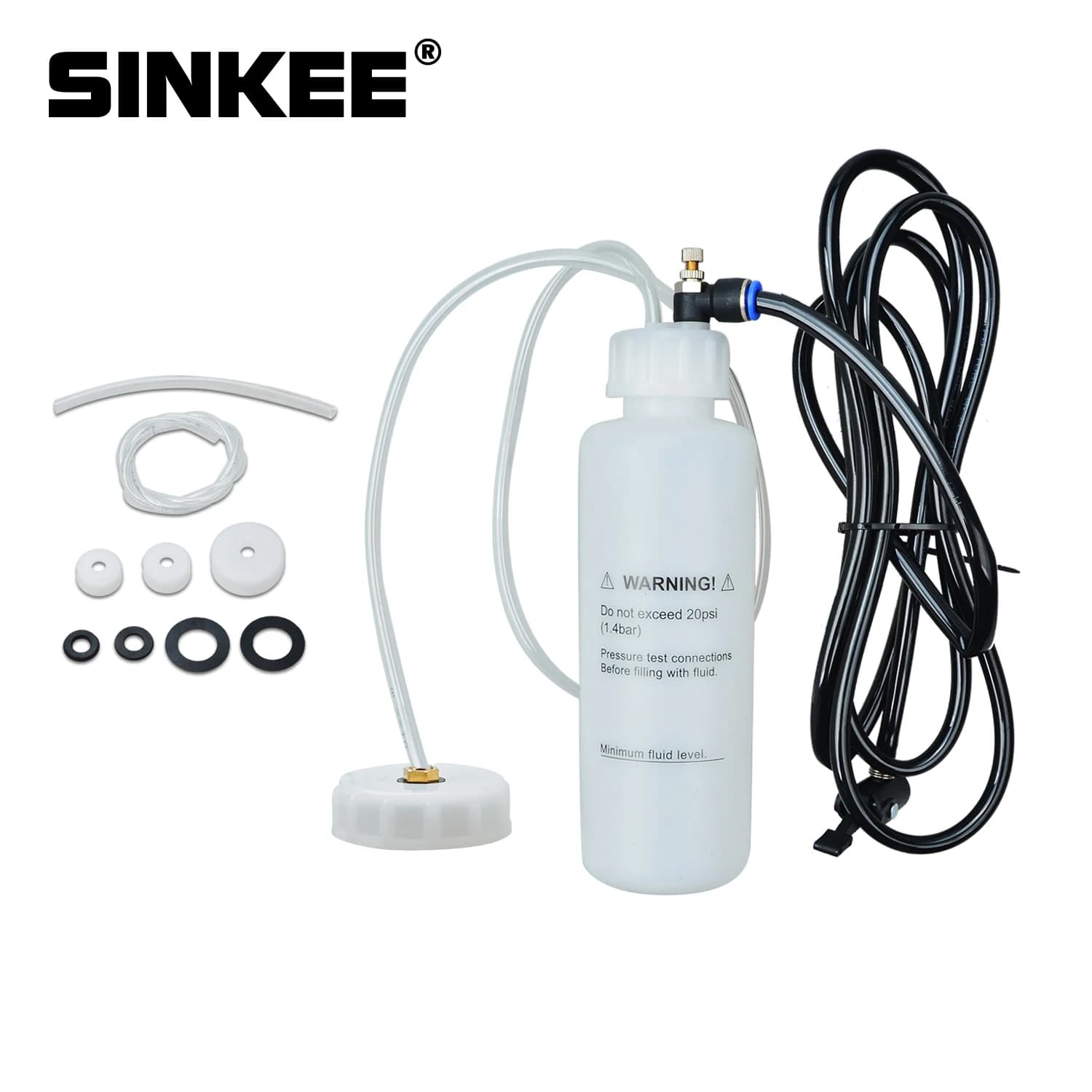 Fluid Drainage Kit for Auto Brake Drainage and Friction Pump for Home Use DIY SK1392