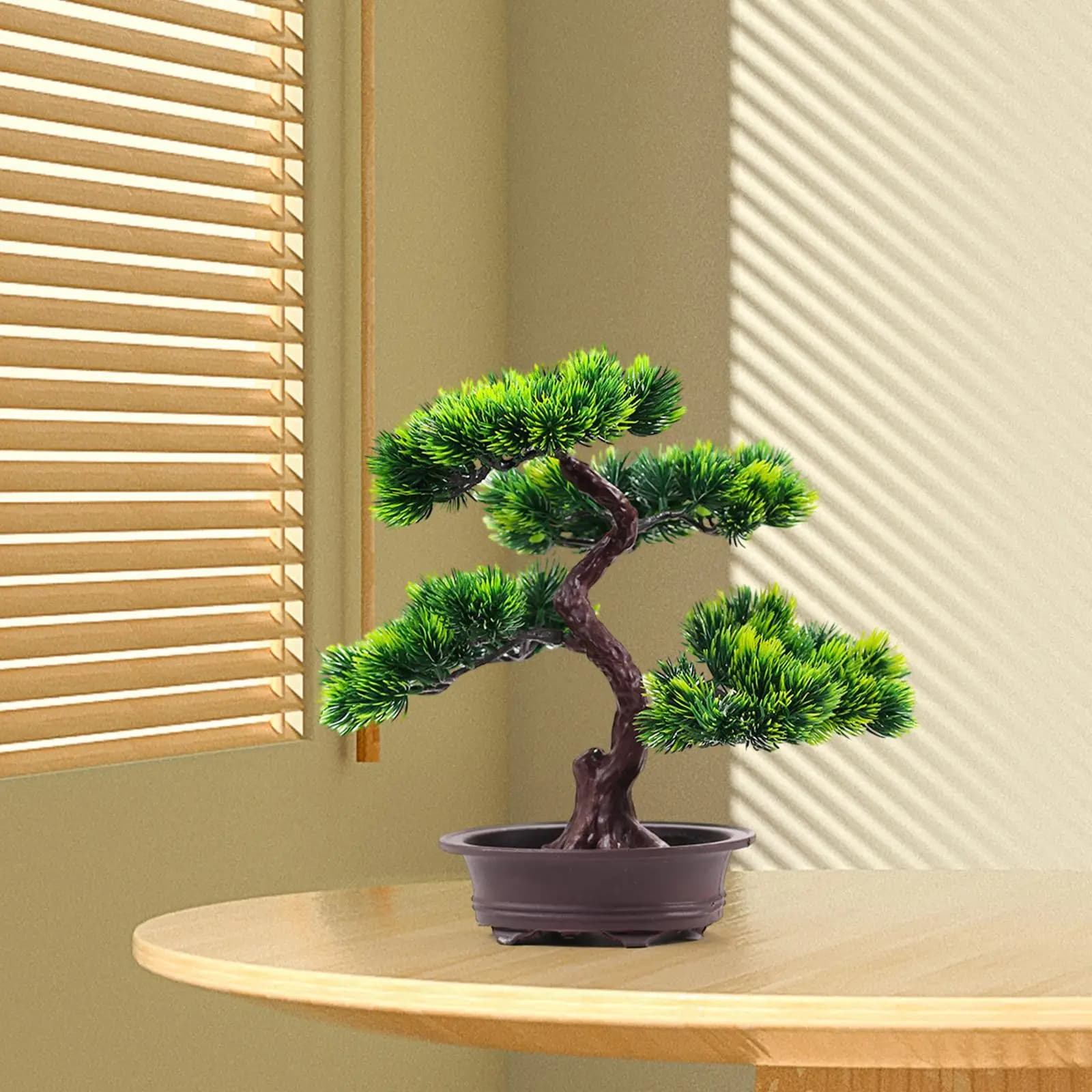 Tree bonsai artificial Plant green Plants for garden, bathroom, bedroom