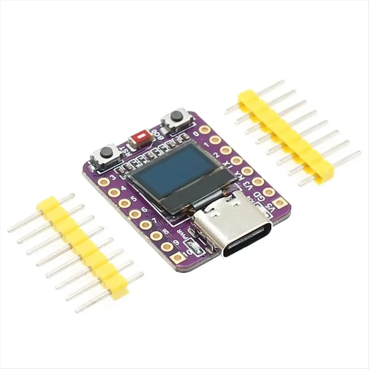 Scheda di Sviluppo A23G ESP32-C3 con Modulo OLED da 0,42 Pollici, Antenna in Ceramica, WiFi, Bluetooth, Scheda di Sviluppo ESP32 Supermini