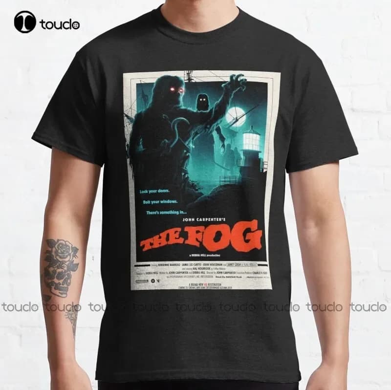 Nuova maglietta classica The Fog Movie Poster Maglietta da golf Maglietta in cotone S-5XL