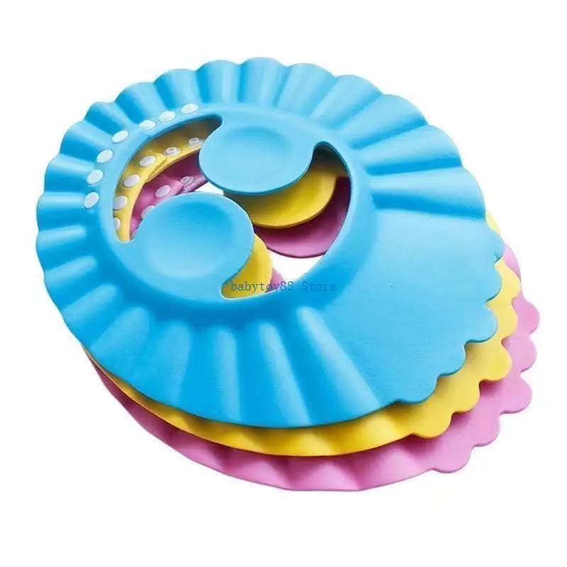Y4UD Baby Shower Cap bath cap BAP BASCHE FOR HEALTH CLOSES FOR LAVANGI TO PACCOLA SAFE SCHEDA FOR BAGNA
