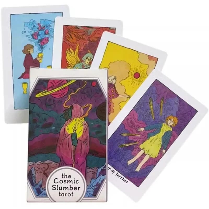 Versione inglese Il gioco da tavolo delle carte da divinazione dei tarocchi del sogno cosmico