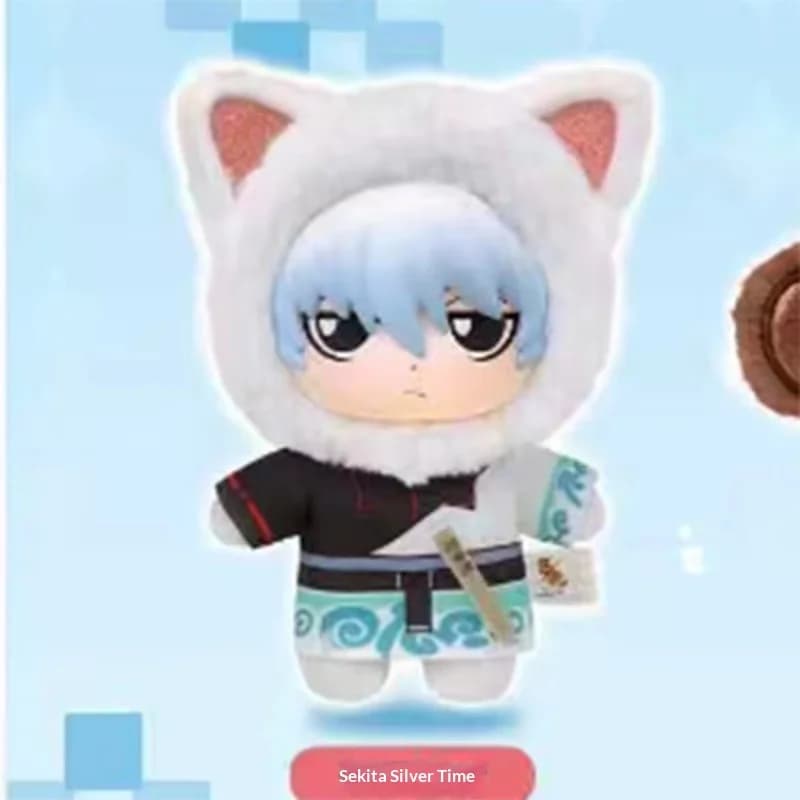 Gintama Yorozuya Series Vinyl Figure Blind Box Anime Figure Doll Collectible Cute Action Figure Desktop Decoration Birthday Gift
