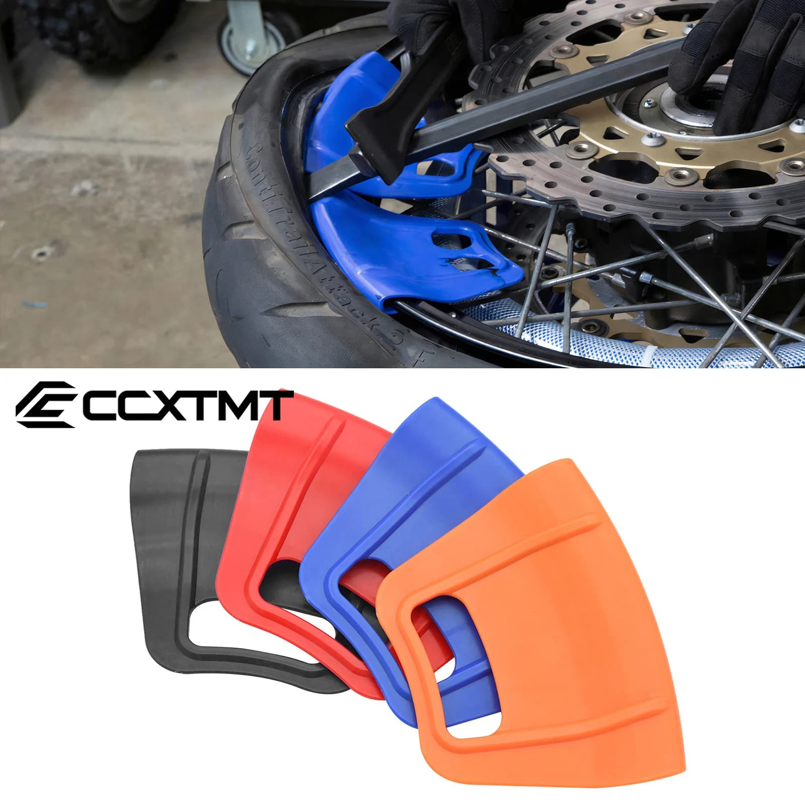 Installazione di pneumatici per pneumatici per moto Protezioni per cerchioni Protezioni per cerchioni Strumento di riparazione per ruote e pneumatici per ATV Honda KTM Yamaha Kawasaki