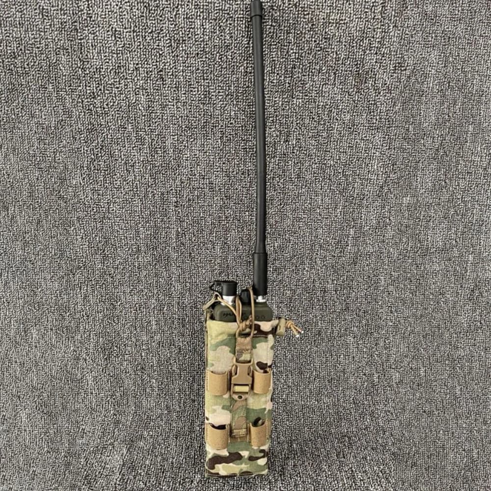 Borsa tattica per walkie-talkie da esterno MolleMC importata 500D152/148 per uso radio