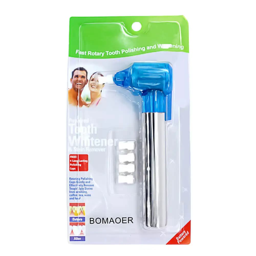 Dental Teeth Polishing Whitening Polisher Color Blue Oral Cleaning Powered Electric Tooth Whitening Quick Rotating Knee