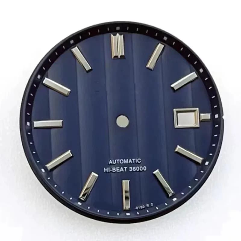 Accessori per orologi subacquei ondulati con acqua modificata Nuovo quadrante NH35 Diametro 33,5 mm Orologio meccanico