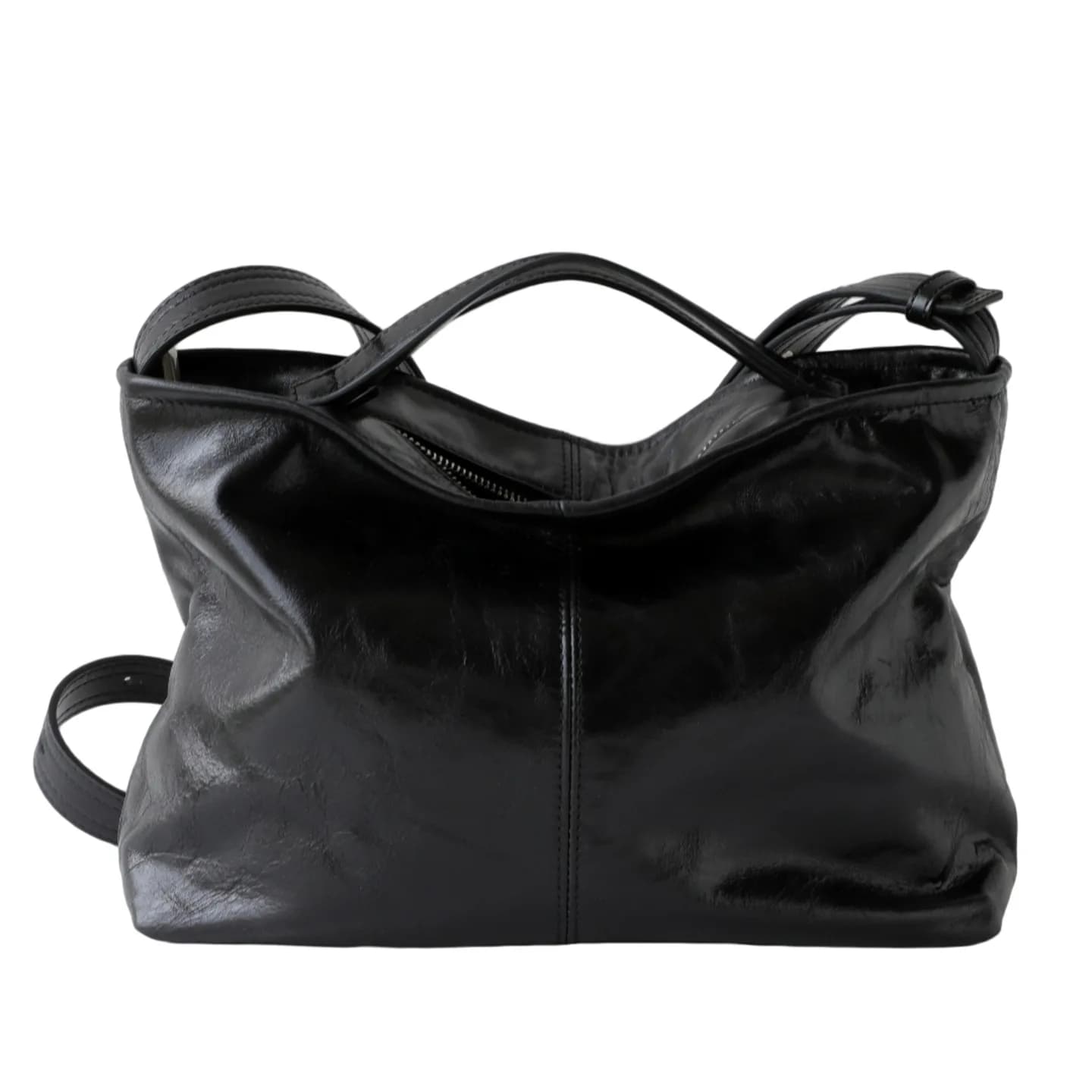 Luxury woman Shoulder bag soft leather large capacity square fashion tote bag korean Fashionable Handbag Shopping underarm bags