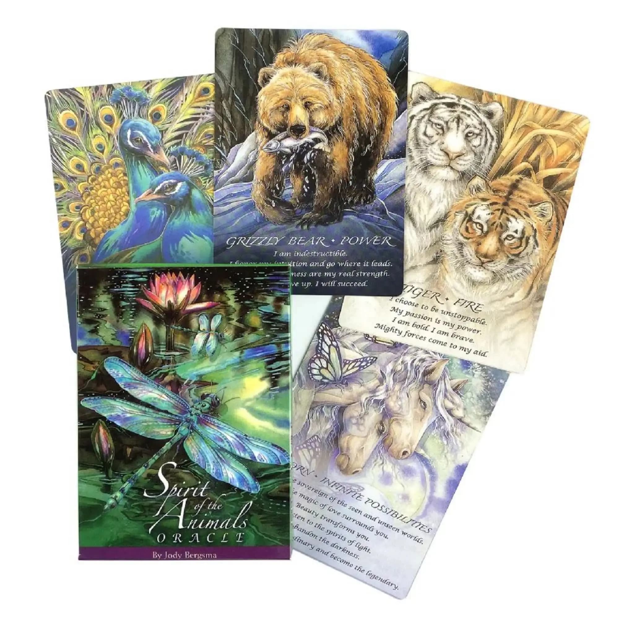 Spirit Of The Animals Oracle Cards Una mazzo di 52 carte dei tarocchi Divination Edition Deck Board famiglia donne giochi da tavolo per feste