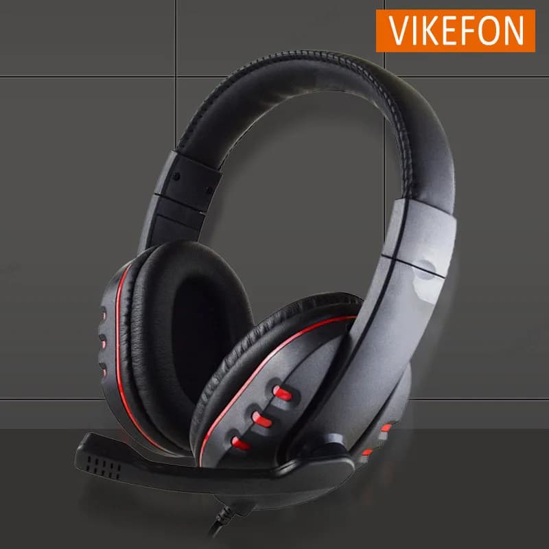 Players mounted on the head wired Microphone Auxiliary with 3.5AUX noise reduction for Android PC Laptop PS4 PS5 Nintendo Tablet
