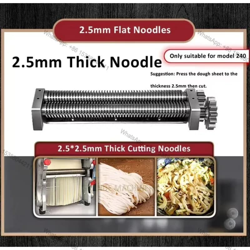 2026 Hot Selling 1.5mm Square Knife for Pasta Machine