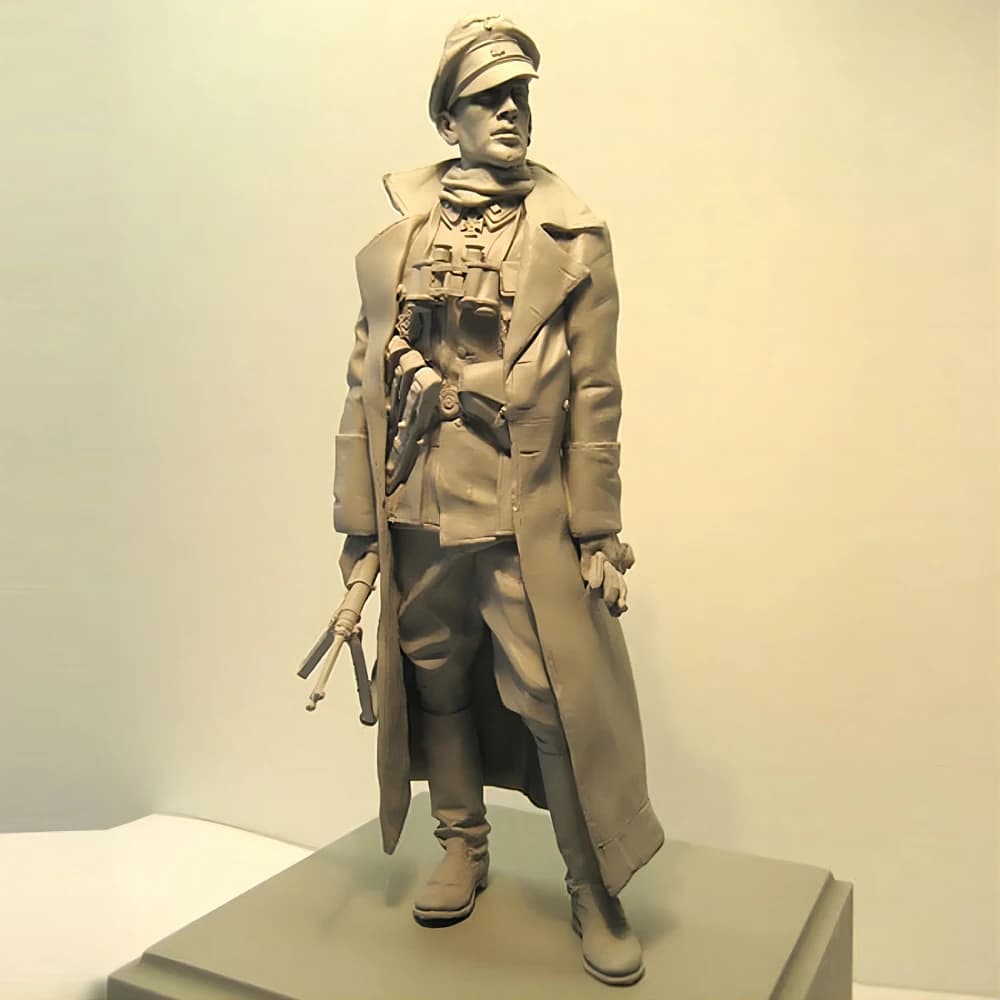Kit di figure modello in resina 1/16 GK, tema militare, smontato e non verniciato, 147RAC
