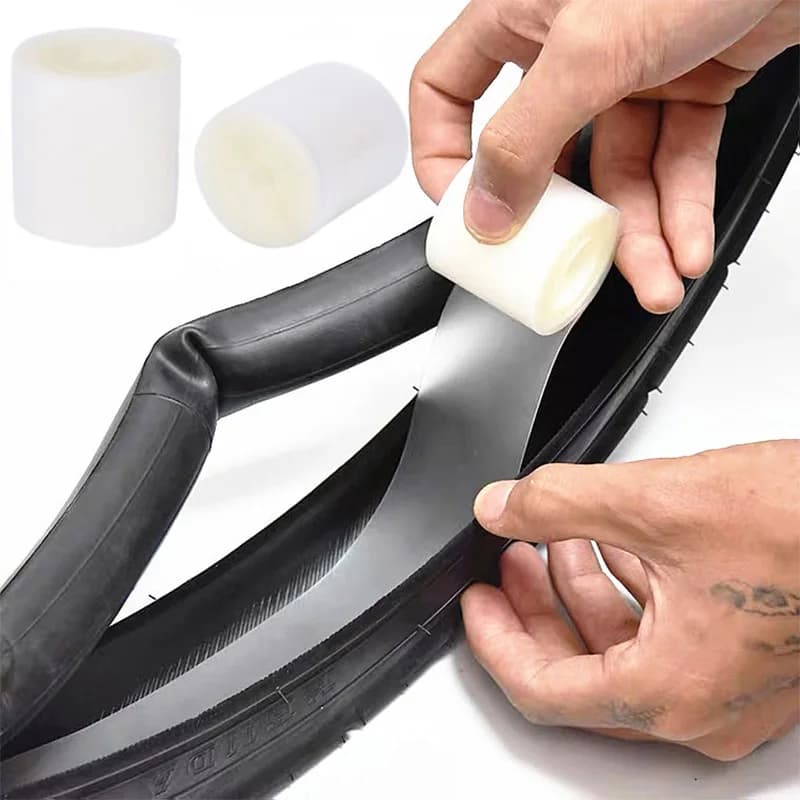 2 pcs tire coating for bicycles, protective belt for drilling bikes, cycling, anti-dust tyre protective tape, road bike accessory