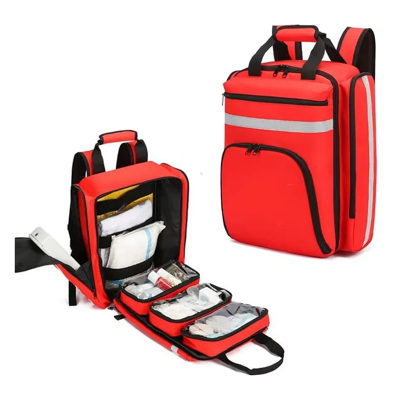 Emergency Rescue First Aid Kits Large Capacity Sorted Storage Backpacks Survival Kits Medical Kits For Outdoor Camping