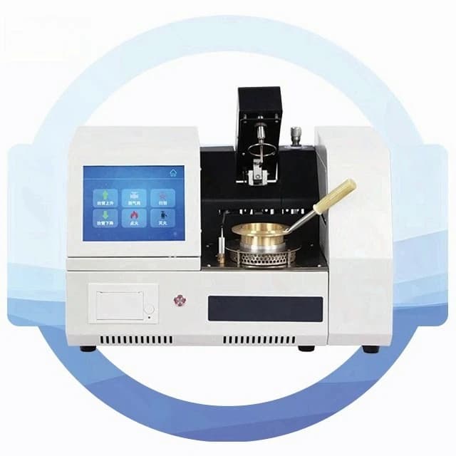 Il tester del punto flash a tazza chiusa regola tramite riscaldamento manuale Tester del punto flash con agitazione dell'azionamento meccanico