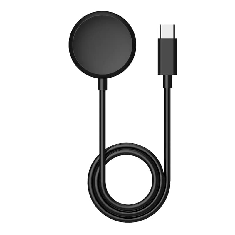 Fornitura in fabbrica Base per caricabatterie rapido USB-A USB-C da 1 M per cavo di ricarica wireless magnetico per smartwatch Google Pixel