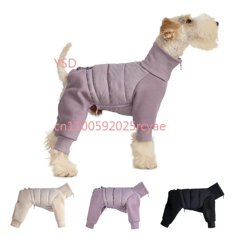 Abbigliamento per Cani Autunno e Inverno, Vestiti per Animali a Quattro Zampe, Nuovi Abiti in Cotone Universali per Cuccioli Grandi, per Uso Esterno