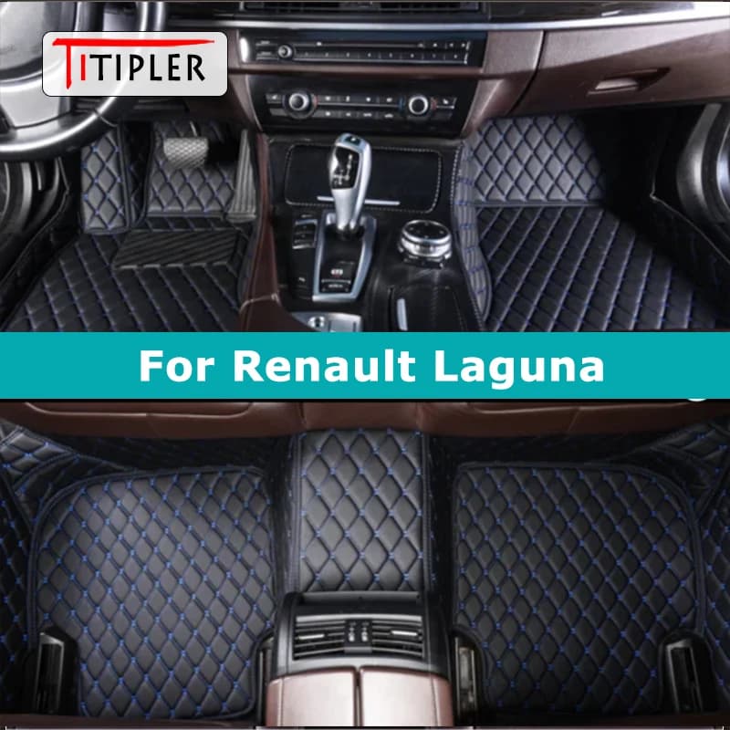 Tappetini per auto personalizzati TITIPLER per Renault Laguna Hatchback Tappeti per auto Piede Coche Accessorie