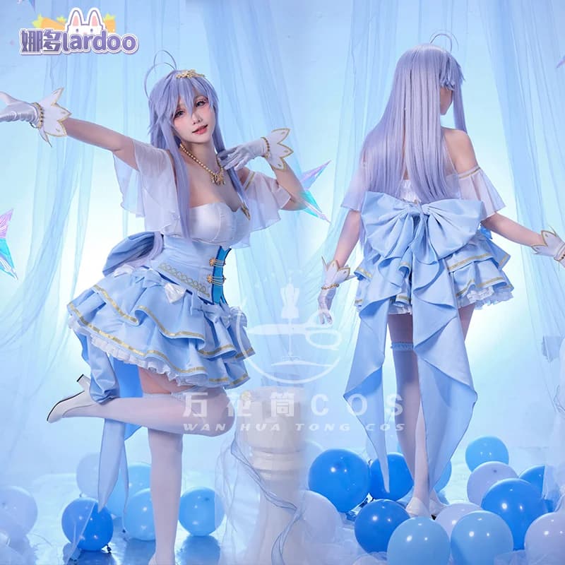Vladilena·Milize Cosplay Anime 86 -Eightysix- Costume Magical Girl Uniform Dress Halloween Party Giochi di ruolo Abbigliamento
