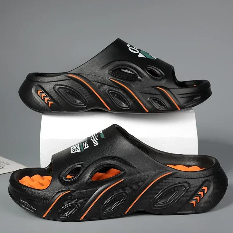Nuove Ciabatte da Massaggio per Uomo, Sandali per Interni ed Esterni, Scarpe Casual da Spiaggia, Ciabatte Estive Comode per Uomo
