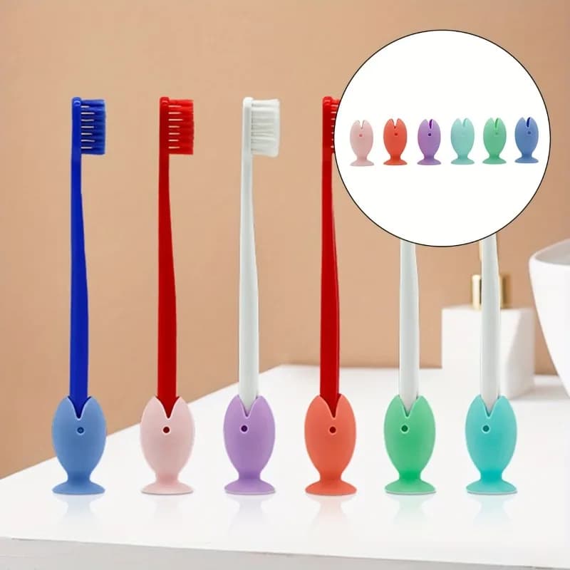 Set di 6 Copri Spazzolino, Portaspazzolino a Forma di Pesce, Custodia Protettiva Portatile per Spazzolino da Viaggio, Porta Spazzolino da Bagno