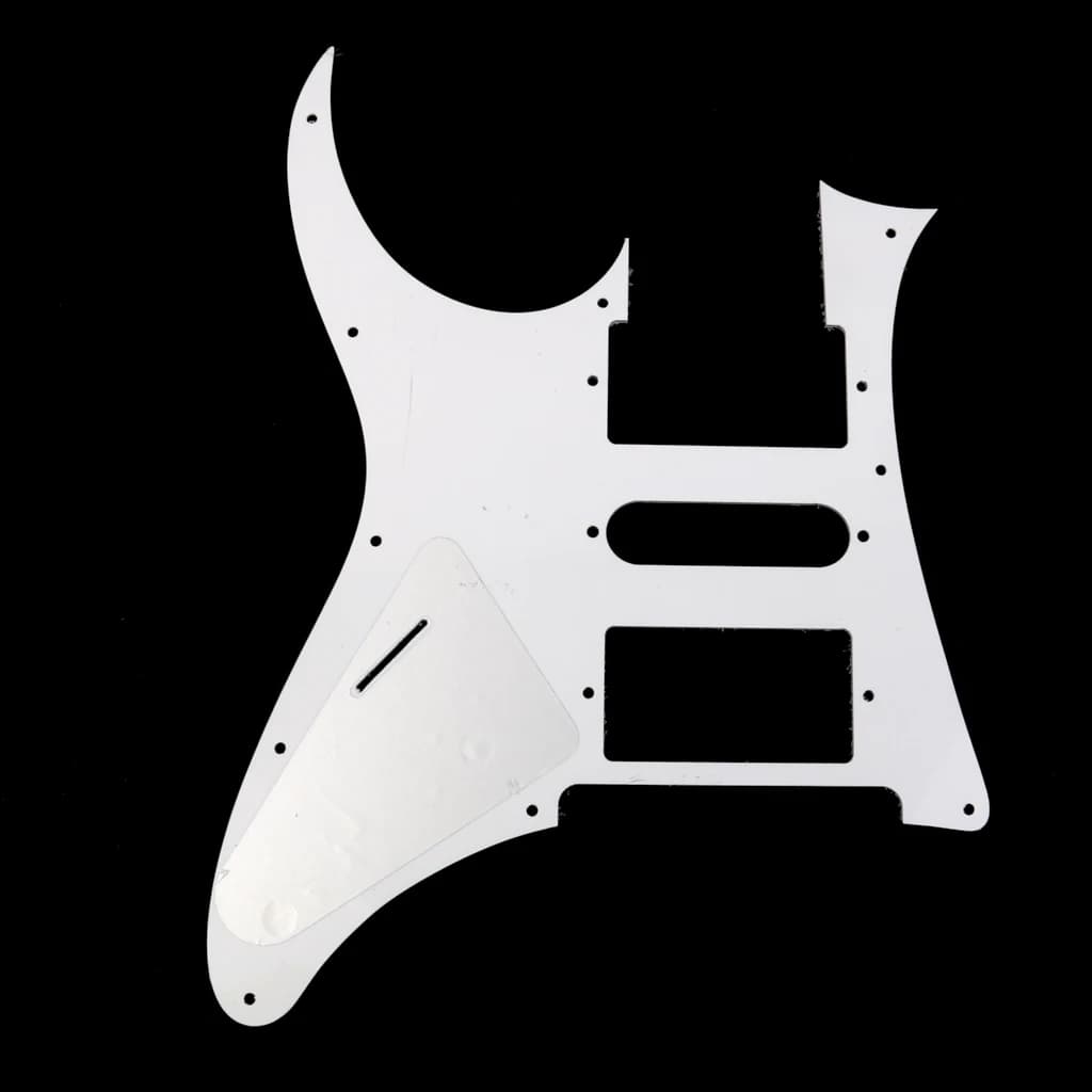 Battipenna per chitarra bianca perla doppia singola doppia bobina Humbucker per sostituzione RG550 o Jem RG 3 strati