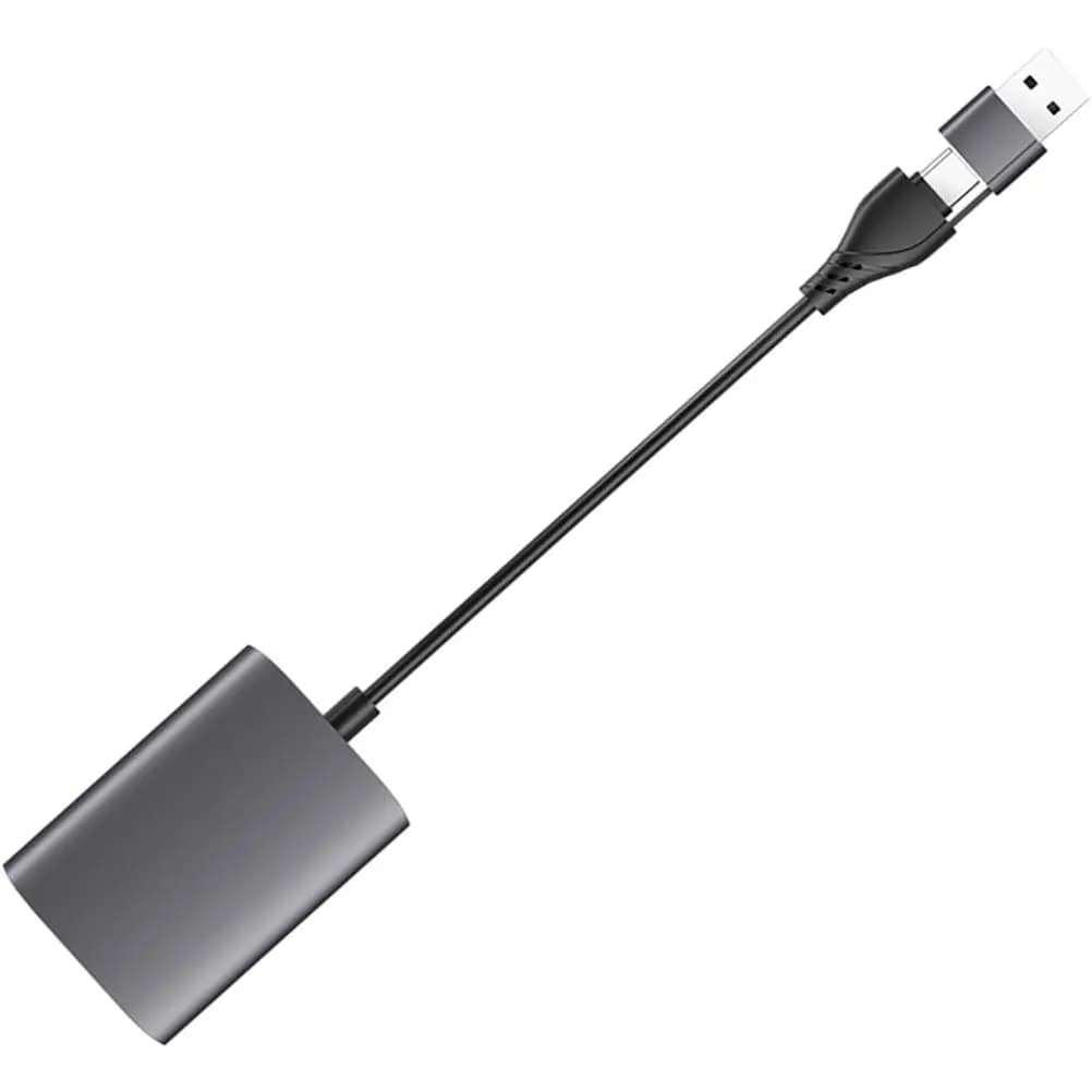Hub USB 3.0 Type-C con Adattatore per Doppio Display HD 1080P 60Hz, Splitter per Trasmissione Veloce per Laptop, Tablet e Monitor