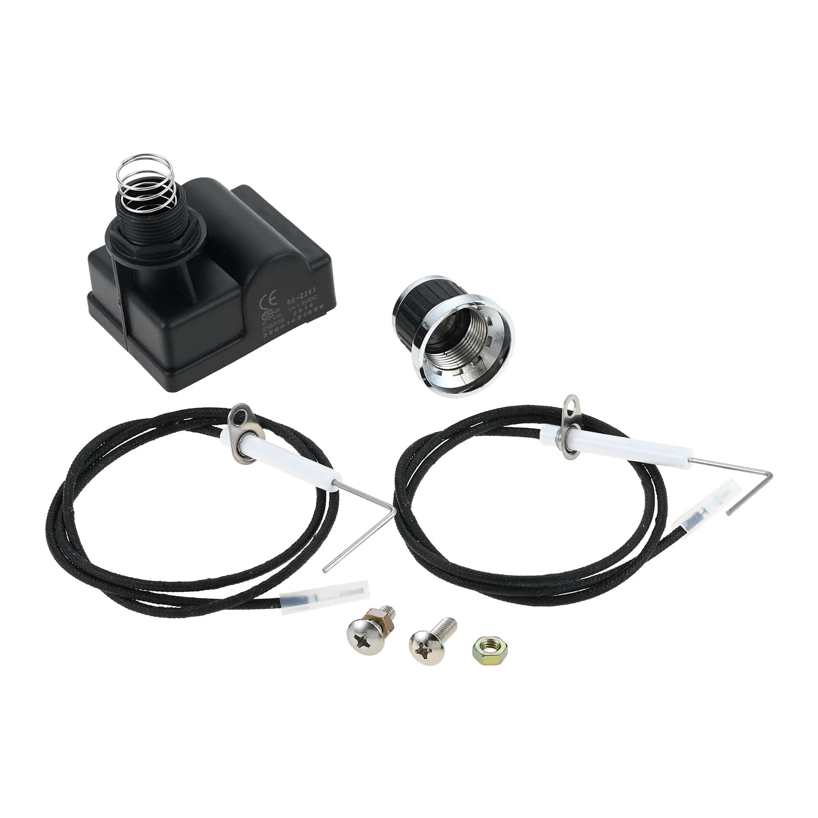 3 Outlet AA Battery Electronic Grill Igniter Kit with Ceramic Ignition Pins for Blackstone 28 Inch Griddle with Air Fryers Combo