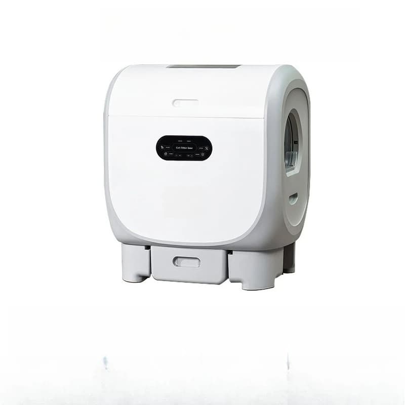 Lettiera automatica per gatti Changxing, toilette intelligente per gatti, prodotti elettrici per gatti, macchina spazzatrice chiusa anti-schizzi