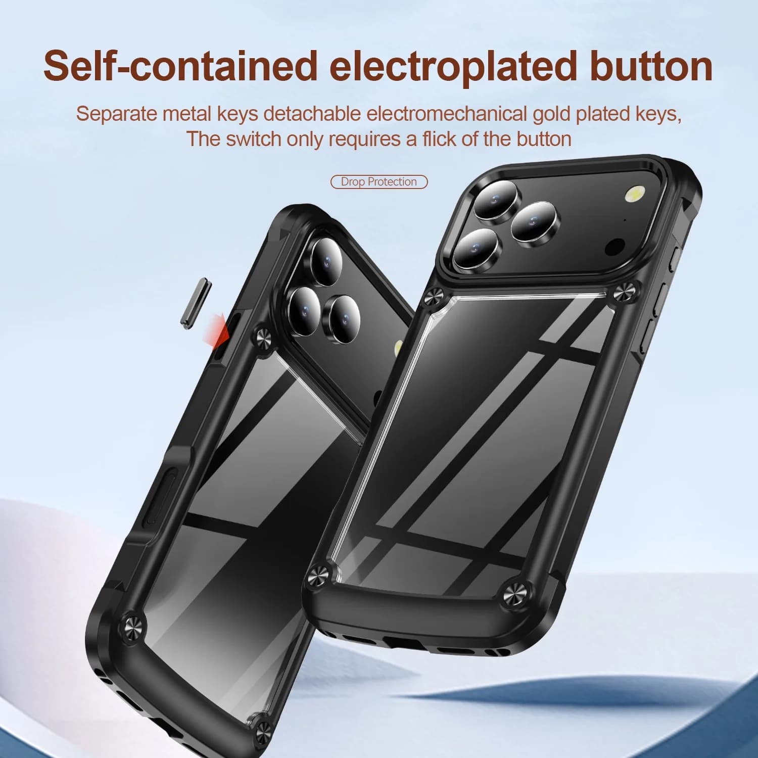Transparent Phone Case For iPhone 18 17 Pro 16 15 14 Plus 13 12 Pro Max XR For Magsafe Magnetic Charging Armor Shockproof Cover
