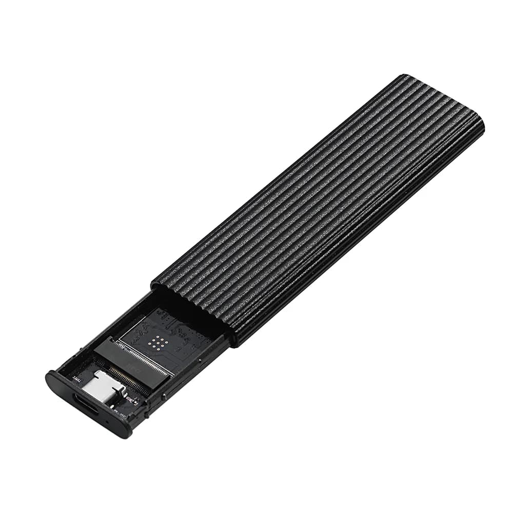 USB3.1 M.2 SSD Enclosure Mobile Case Supports NVME Protocol To Type-C Solid Metal External Hard Disk Case Laptop Phone SSD