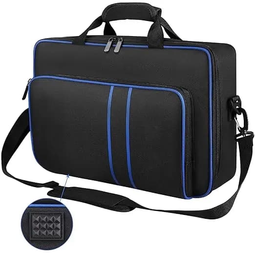 Adatto per la custodia protettiva da viaggio per PS5, una borsa protettiva portatile per console CD/digitali, controller, schede di gioco, cuffie da gioco.