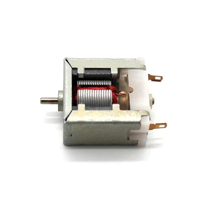 DC 3V 16000RPM Mini Thin 020 Square Bare Micro DC Motor 1.5mm albero fai da te Hobby Toy Model Test esperimento motore elettrico