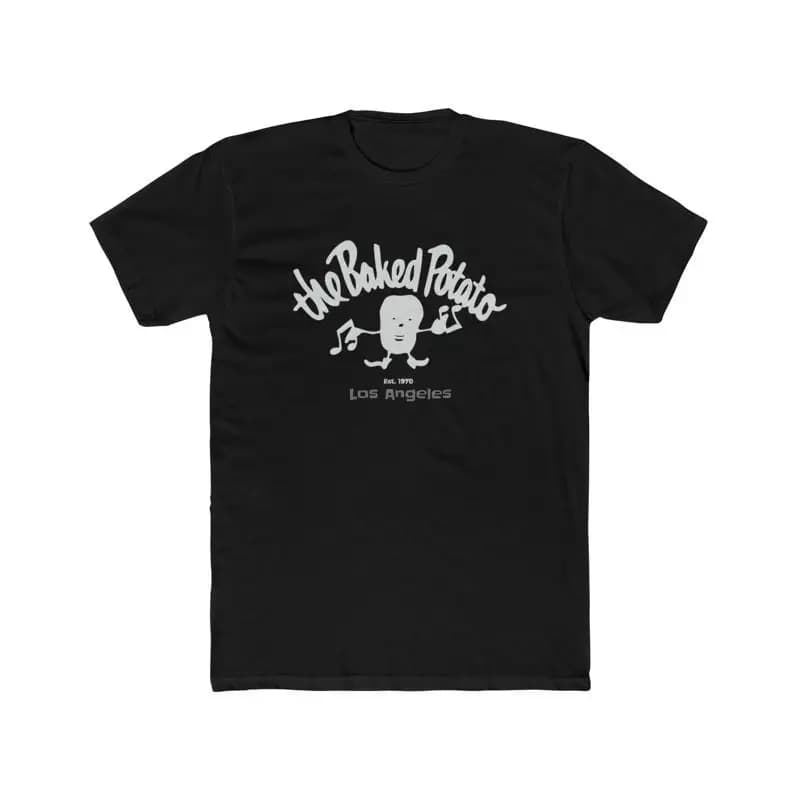 The Baked Potato Los Angeles Jazz Club Cotton Men's T-shirt for the crew Music Bar