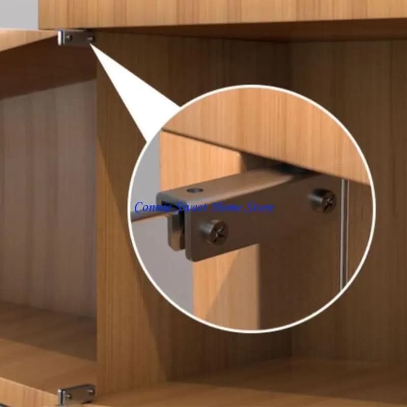 Cerniere nascoste sicure LXAF Cerniere per porte in vetro Installazione semplice per porte in vetro