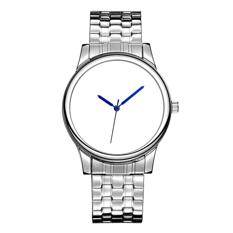 Orologio personalizzato al quarzo in acciaio inossidabile vuoto a sublimazione