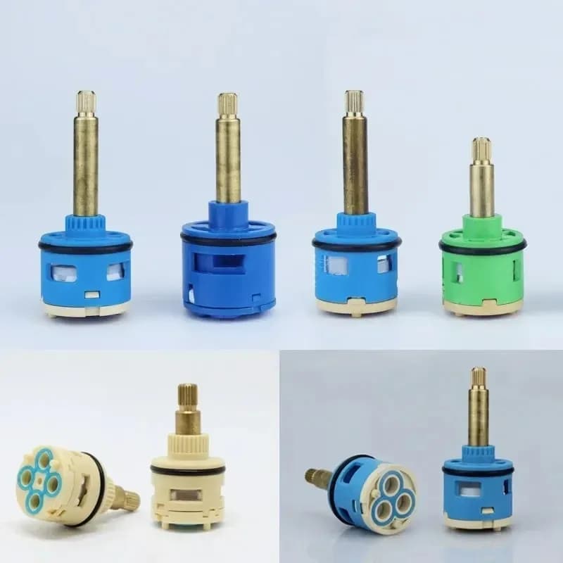 1PC sostituzione per risparmio idrico bobina in ceramica rubinetto per doccia miscelatore acqua cartuccia sostituire la valvola accessorio per il bagno della cucina