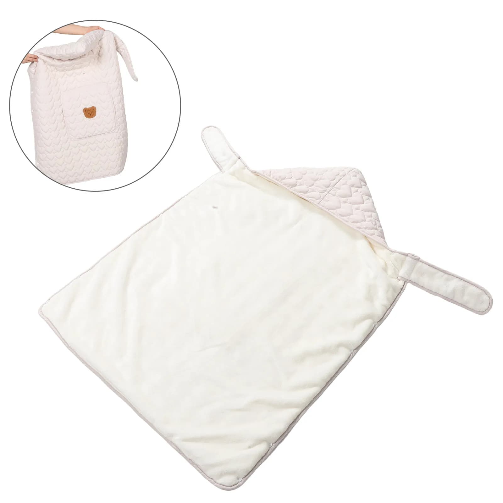 Anti-wind cover for Stroller, Winter Nanna Bag Padded and Hot, Car Seat Protector, Camping accessory