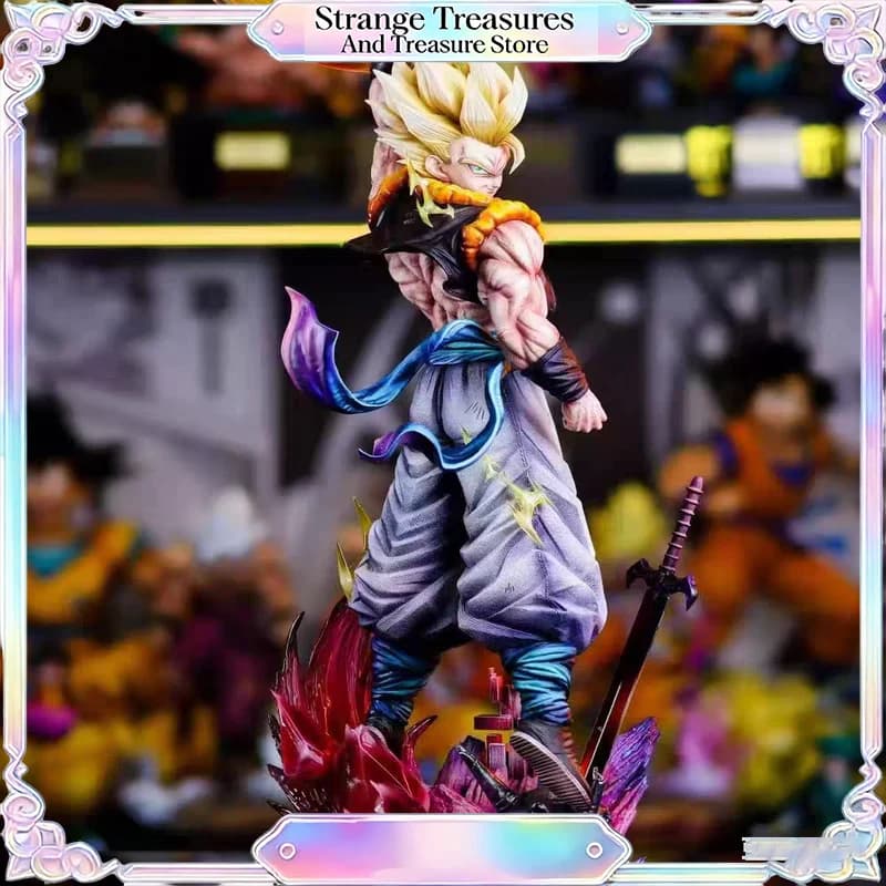 Jt Studio Clouds Rising Gogeta Dragon Ball Z Infinite Ssj3 18.5 pollici/47cm con testa intercambiabile, movibile, in PVC, action figure da battaglia preferita
