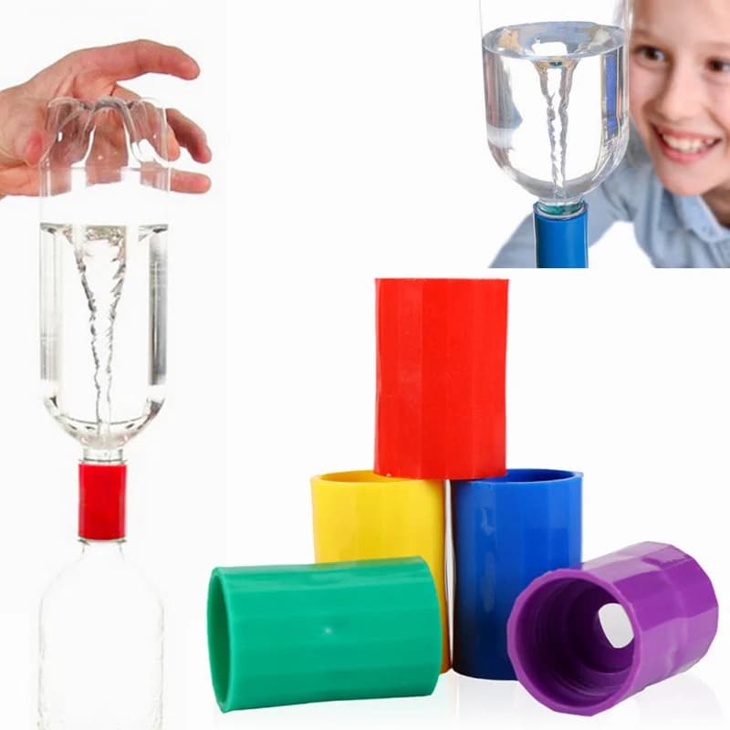 1 Pz Hot Science Toys Vortex Acqua Tornado Swirl Maker Connettore Creativo Novità Esperimento Scientifico Per Bambini Puzzle Giocattolo Regali