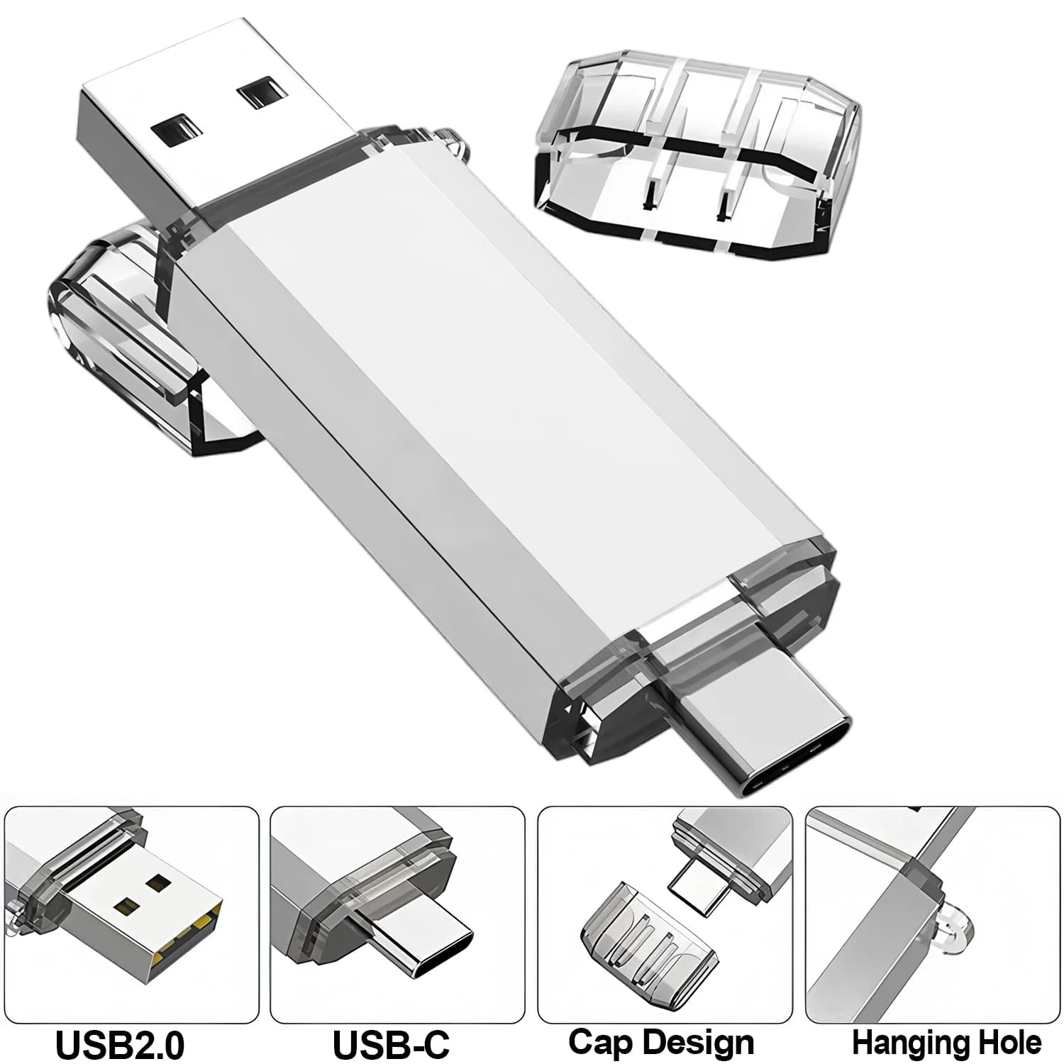 High Speed type c USB Flash Drives 8GB 16GB Pendrive usb key 64GB 32GB 128GB Pen Drive USB Flash Jump Drives