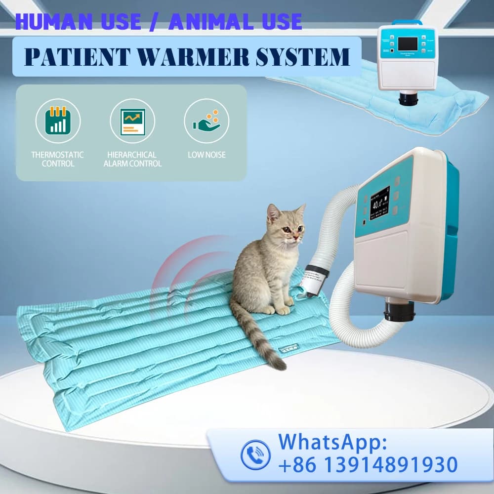 Automatic patient warmer Convective Body Heating Unit Equipped with Air Warming Blanket Design for People and Pet Daily Care
