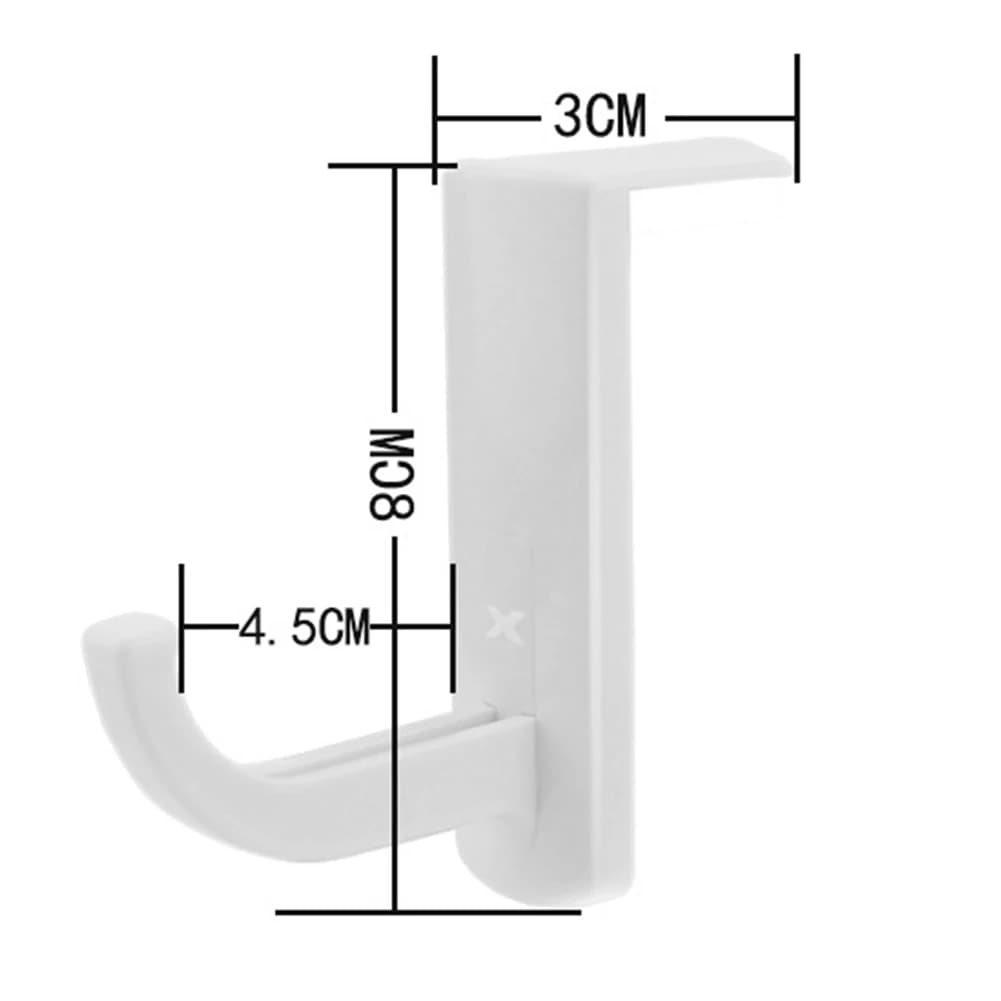 Gaming Headset Bracket Universal Monitor Side Headphone Hanger Stick-On Headphone Holder Headphones Accessories