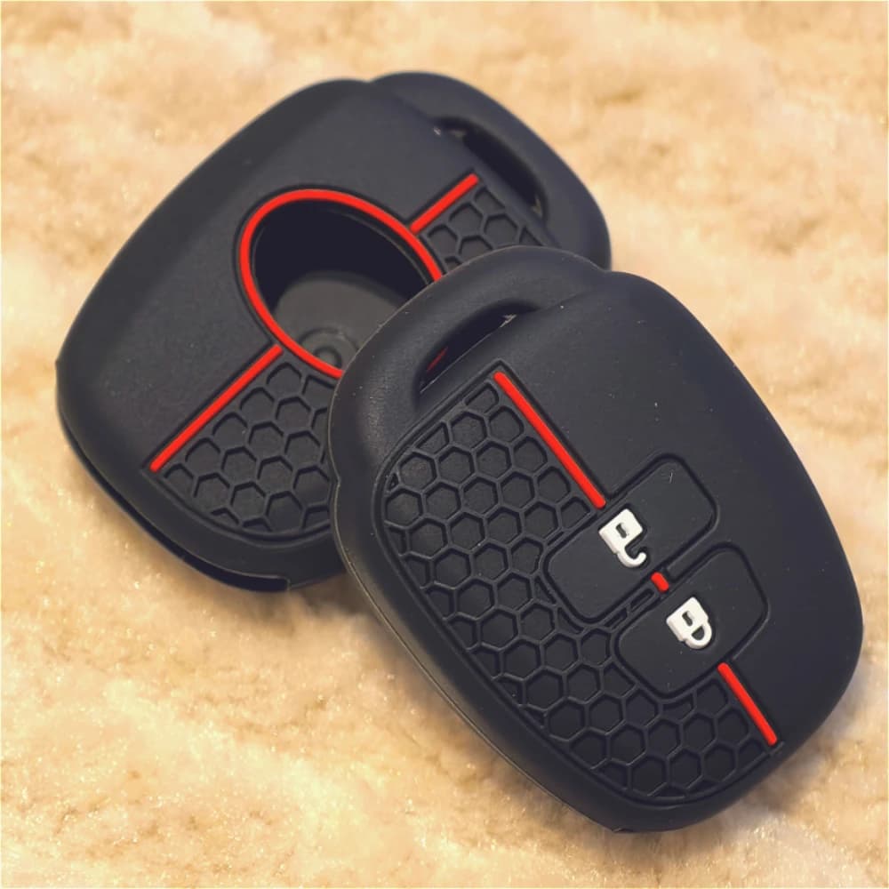Custodia protettiva per chiave auto in silicone per Toyota Yaris Corolla Highlander Crown 2 pulsanti Protezione per la pelle remota Shell Portachiavi Accessori
