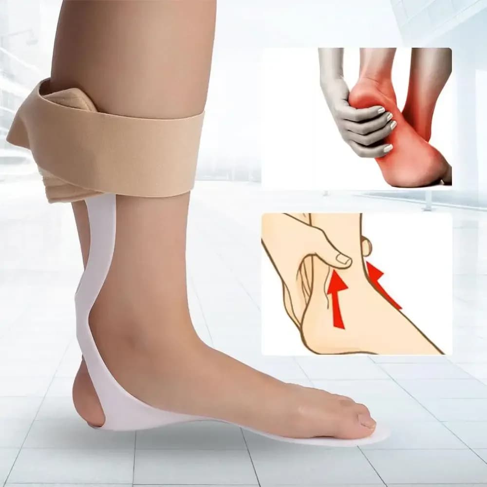 Piede regolabile Drop Brace Ortesi Caviglia Wrap Corrector Stecca Brace Sollievo dal dolore Piedi Protezione della caviglia Riabilitazione dell'emiplegia