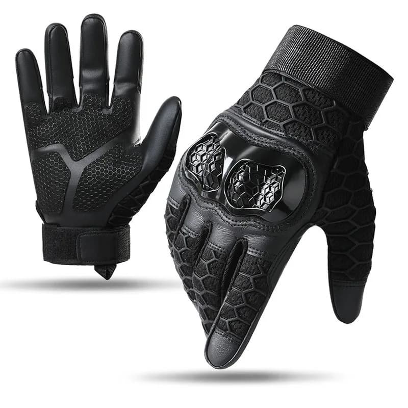 Touch Design Protezione fitness Sport Moto Caccia Guanti di sicurezza da lavoro a piedi con dita intere per paesaggistica e uso in giardino