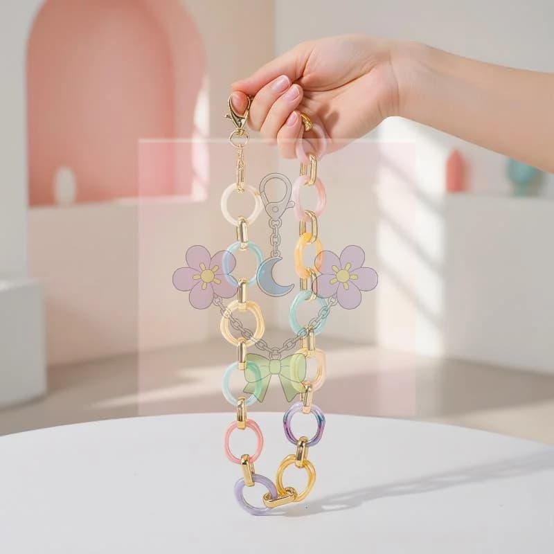 Acrylic Replaceable Detachable Bag Chain Strap Purse Handbag Bag Straps Resin Crossbody Shoulder Bag Diy Accessories