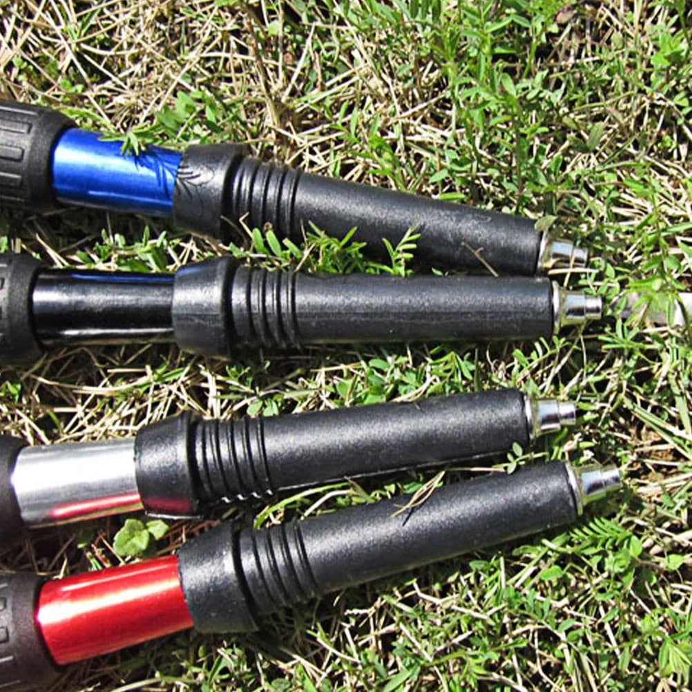 4 Tips for Tungsten Carbide Trekking Sticks, Caregiver, Robuste Protections for Hiking Sticks, Trekking and Climbing